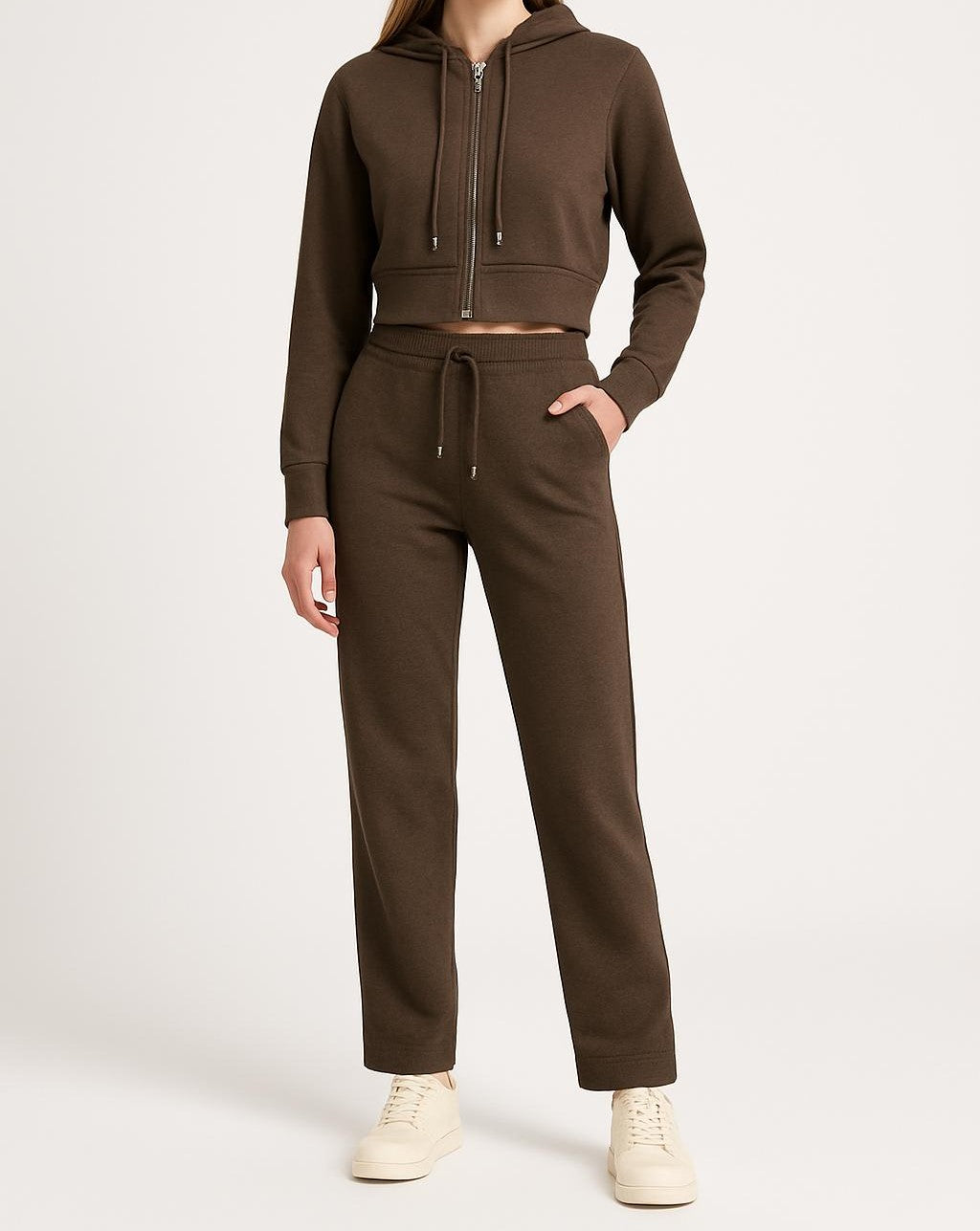 Kadın Selanik Kumaş Alt Üst Takım