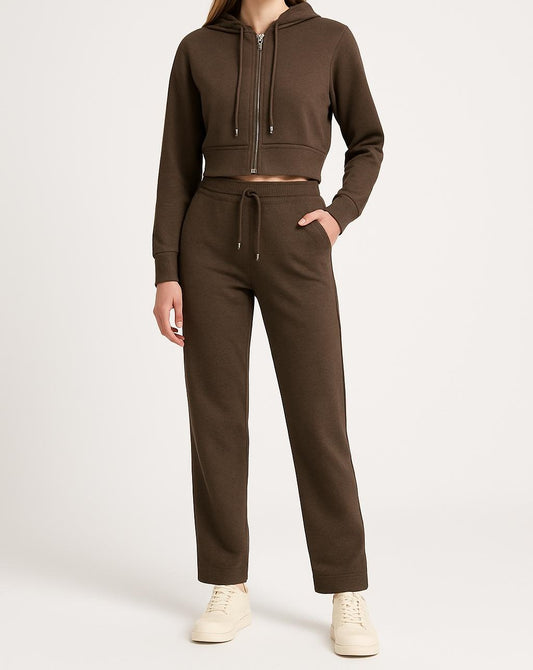 Kadın Selanik Kumaş Alt Üst Takım