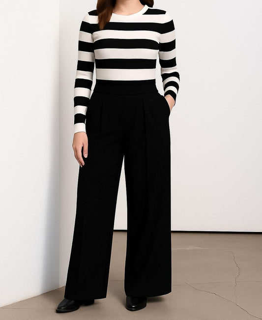 Kadın Pileli Cepli Rahat Pantolon